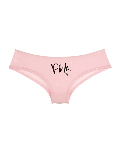 ŞortDonellaDonella 10'lu Renkli Pink Baskılı Kadın Hipster Şort - 391150PG